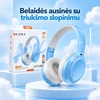 Belaidės ausinės su aktyviu triukšmo slopinimu EZRA BW95 Auksinės