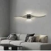 ATL Juodos spalvos LED sieninis šviestuvas 60 cm