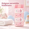 Drėgnų servetėlių rinkinys, 4 pakeliai