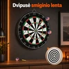 Dvipusis smiginio taikinys su strėlytėmis