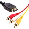 ATL HDMI į VGA + Audio 3x Chinch RCA laidas