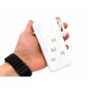 Išorinė baterija su integruotais laidais EZRA PB147-1 10 000 mAh