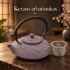 Ketaus arbatinukas su metaliniu sieteliu TR2309B