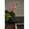 lauko LED lempa „Flamingo“ su saulės baterija (80 cm)