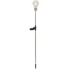 lauko LED lemputė „Edison“ su saulės baterija (80 cm, vintage stilius)