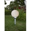 Lauko LED sodo lempa „Luna“ su saulės baterija (37 cm)