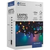 LED girlianda, 1000 LED, 53 m, spalvota