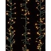 LED girlianda 400 LED, 4 m, šiltai balta
