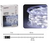 LED girlianda CHOMIK „Micro Wire Light“ 500 LED, šaltai balta, 50 m