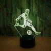 ATL Naktinė LED lempa futbolininko formos, su nuotolinio valdymo pulteliu