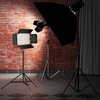 LED panelinė lempa su trikoju 600 pro KIT