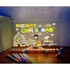 DIY LED piešimo lenta su šviečiančiu akrilo paviršiumi