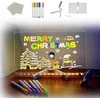 DIY LED piešimo lenta su šviečiančiu akrilo paviršiumi