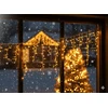 LED varveklių užuolaida, 500 LED, 20 m, šiltai balta