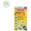 Magnet start yellow (7x14cm) baltasparnių, blakučių, amarų gaudyklės, 12 vnt