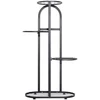 Metalinis augalų stovas 4 vazonams, 81,5 cm