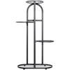Metalinis augalų stovas 4 vazonams, 81,5 cm