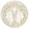 Boho stiliaus pakabinamas krėslas 80 cm | 150 kg | spalva: ecru