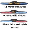 Parkavimo sistema su 4 davikliais