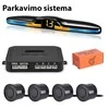 Parkavimo sistema su 4 davikliais