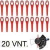 Plastikiniai vėjapjovės peiliukai 20vnt.