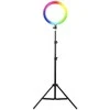 Aptel RGB LED žiedinė lempa