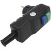 Saugos RCD adapteris (nuotėkio relė su TEST/RESET mygtukais)