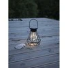 Saulės energija įkraunama LED lempa „Edison“