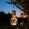 Saulės energija įkraunama sodo lempa „Lemputė“