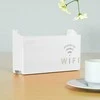 Aptel Sieninė lentyna Wi-Fi maršrutizatoriui (Balta)