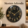 Sieninis laikrodis juodu ciferblatu TR2250G