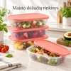 Maisto laikymo dėžučių rinkinys, 3 vnt. po 3500 ml
