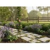 Sodo pergola su dekoracijomis 140 × 38 × 240 cm