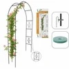 Sodo pergola su dekoracijomis 140 × 38 × 240 cm