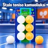 Stalo teniso kamuoliukai, 6 vnt.