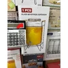 Stiklinė gėrimų talpa su kraneliu ir stovu, 8 l