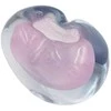 Stiklinė širdelės formos dekoracija/vaza – 15×8.5×11 cm