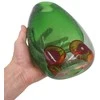 Stiklinė vaza, 17x7.5x20 cm – Forma Lumo kolekcija