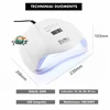 SUN 54W UV / LED hibridinė lempa nagams