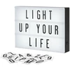 Šviečianti LED lenta spalvota (30 x 22 cm)