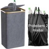 Taros rūšiavimo šiukšliadėžė (PILKA)