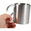 Turistinis puodelis su karabinu 300ml.
