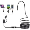 USB endoskopinė kamera 5 m su LED apšvietimu (Type-C / Micro USB)