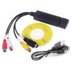 USB Video Adapteris (VHS VCR Video to PC DVD) OEM
