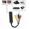 USB Video Adapteris (VHS VCR Video to PC DVD) OEM