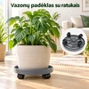 Vazono padėkliukas su ratukais 26 × 6 cm