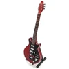 Indominiguitars Kolekcinė mini gitara Queen Brian May iš raudonmedžio, mastelis 1:4