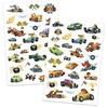 Djeco Tatuiruotės - Greiti automobiliai (50+ tatuiruočių)