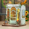 Figured'Art Pasidaryk pats rinkinys - Book Nook Paryžiaus gėlių parduotuvė