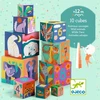 Djeco Kaladėlių piramidė - Laukiniai gyvūnai ( DJ08511 )
